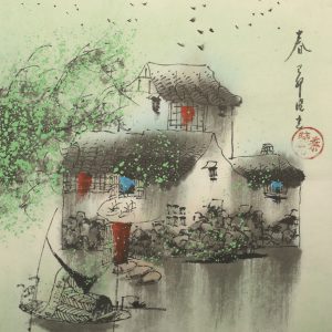 dibujo asiatico - Imagen 1