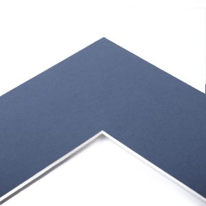 passepartout azul marino