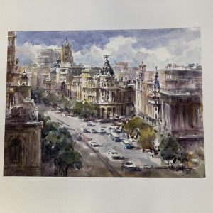 acuarela obra original