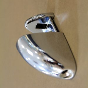 soporte pelicano pequeño cromo