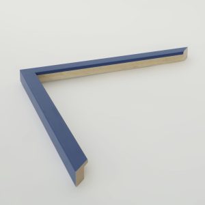 marco madera azul petroleo 15x15