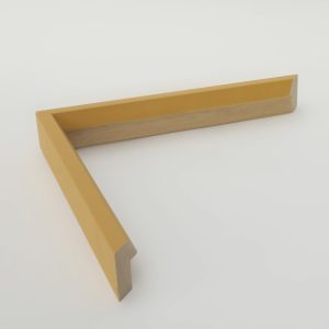 marco madera chaflan 30x15 mostaza