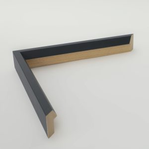 marco chaflan gris oscuro 30x15