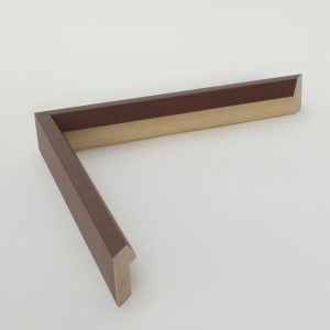 marco chaflan marron 30x15