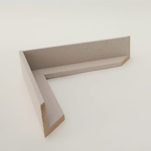 MARCO L GRIS CLARO 45X35 - Imagen 1