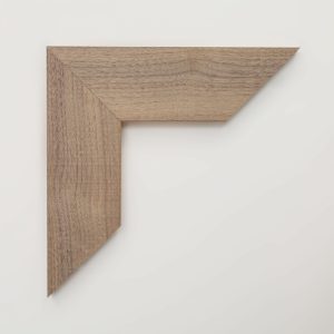 marco chapa nogal 15x90 plano - Imagen 1