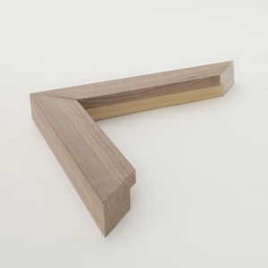 marco chapa nogal 30x40 - Imagen 1