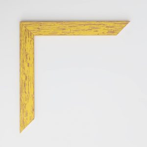 MARCO MADERA 30X30 AMARILLA RUSTICA - Imagen 2