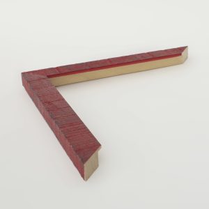 marco 15x25 rustica rojo - Imagen 1