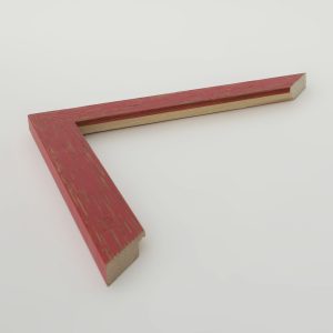 marco rustico rojo 15x30 - Imagen 1
