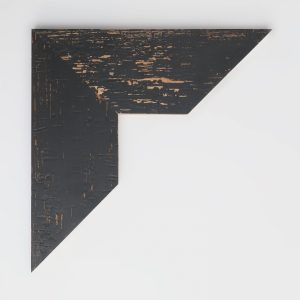 marco rustico negro rozado 15x90 - Imagen 2