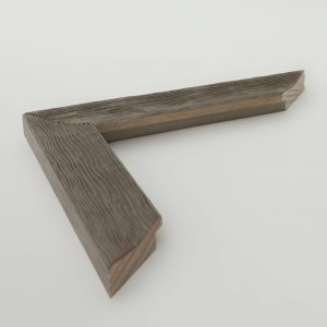 marco madera rayas bronce 15x40 - Imagen 1