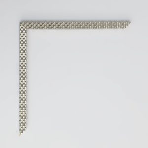 MARCO MADERA TRENZAS PLATA 15X15 - Imagen 2