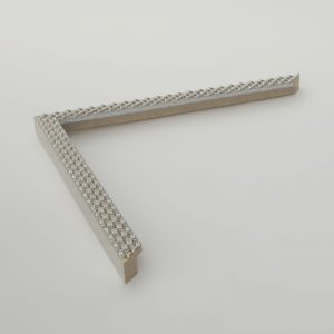 MARCO MADERA TRENZAS PLATA 15X15 - Imagen 1