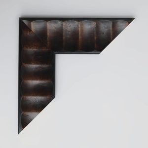 marco madera raiz ondulda oscura 15x90 - Imagen 2