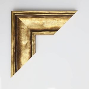 marco madera oro ondulada 20x90 - Imagen 2