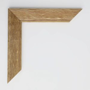 marco madera oro rayas 15x40 - Imagen 2