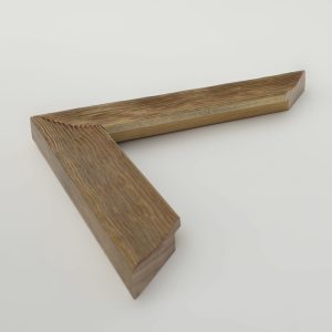 marco madera oro rayas 15x40 - Imagen 1