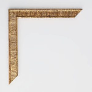 marco madera oro HOJA  RAYAS 15X30 - Imagen 2