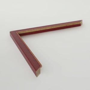 MARCO MADERA JOJO FILO BOLAS ORO 15X15 - Imagen 1