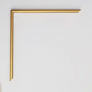 MARCO ORO HOJA CAÑA 12X12 - Imagen 2