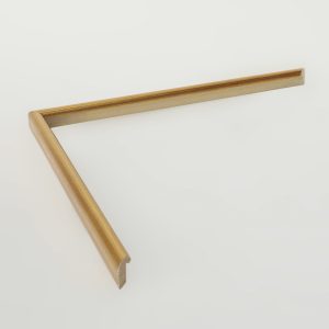 MARCO ORO HOJA CAÑA 12X12 - Imagen 1