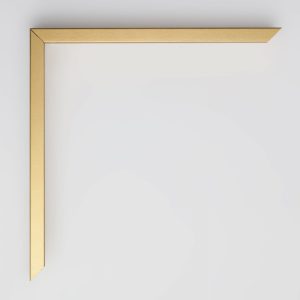 marco madera oro mate 30x15 - Imagen 2