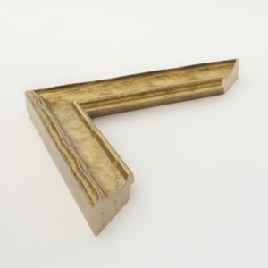 marco oro ondulado 15x40 - Imagen 1