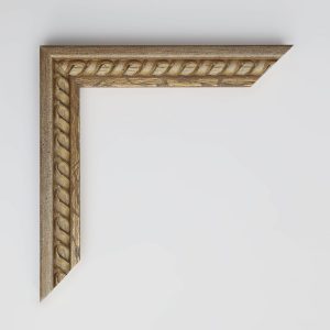 marco bizantino filo trenza oro 20x40 - Imagen 2