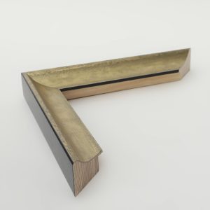 marco oro picado bandeja 20x40 espalda negra - Imagen 1