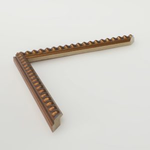 marco oro bolas 15x15 - Imagen 1