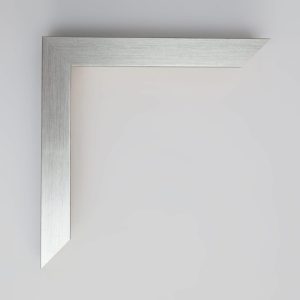 marco madera plata 60x30 - Imagen 1