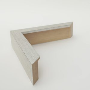 marco madera plata 60x30 - Imagen 2