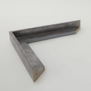 marco L PLATA OXIDO 38X34 - Imagen 1