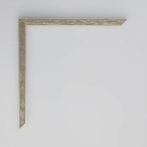 MARCO PLATA HOJA RAYAS 15X15 - Imagen 2