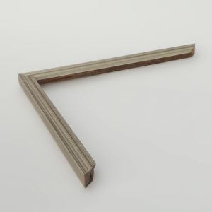 MARCO MADERA PLATA DOS NERVIOS 10X10 - Imagen 2