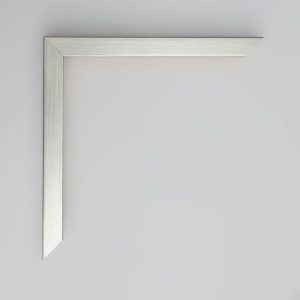 marco madera plata brillo 20x20 - Imagen 2