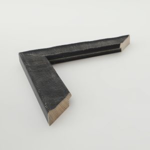 marco rayas negro rozado 15x40 - Imagen 1