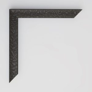 MARCO MADERA NEGRA DIBUJO TALLA 15X30 - Imagen 2