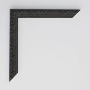 MARCO NEGRO BARROCO FILO LISO 15X20 - Imagen 2