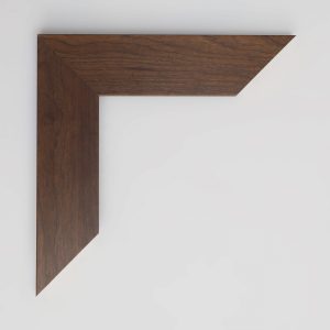 MARCO MADERA RAIZ NOGAL 15X60 - Imagen 2