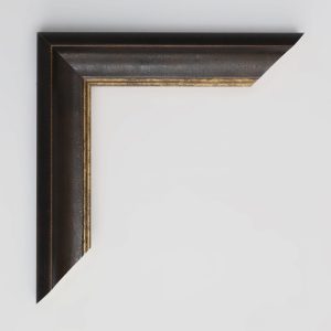 marco nogal encerado filo bandeja 25x45 - Imagen 1