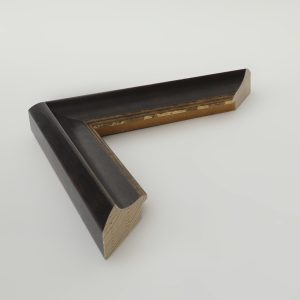 marco nogal encerado filo bandeja 25x45 - Imagen 2