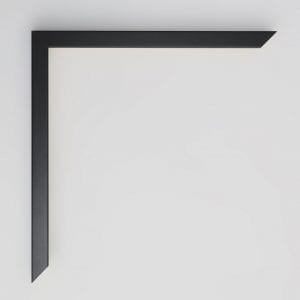 marco madera negro satinado 15x15 - Imagen 2