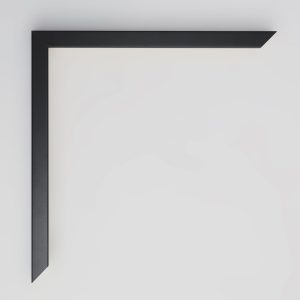 marco madera negro satinado 15x15 - Imagen 2