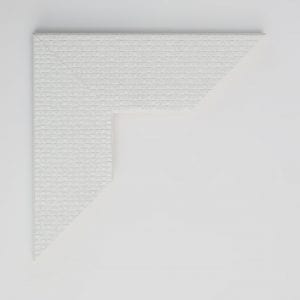 marco madera gresite blanco brillo 20x80 - Imagen 2