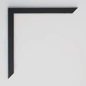 marco negro filos plata 15x20 - Imagen 2