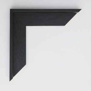 marco caja negra poro abierto 45x40 - Imagen 2