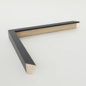 marco negro satinado 30x20 - Imagen 1