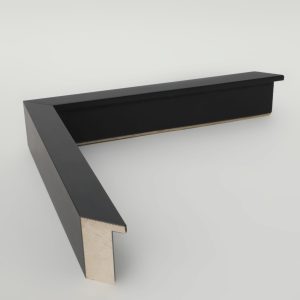 marco negro satinado 50x25 - Imagen 1